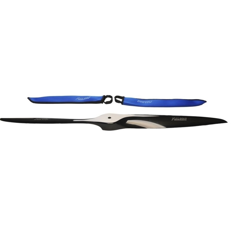 Hélice Falcon bipale Carbone 19x10'