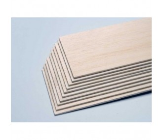 Brett Balsa 250/10 (St. 25mm) 10x100cm PICHLER