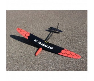 F3K Strike 3 rouge neon honeycomb - 1m