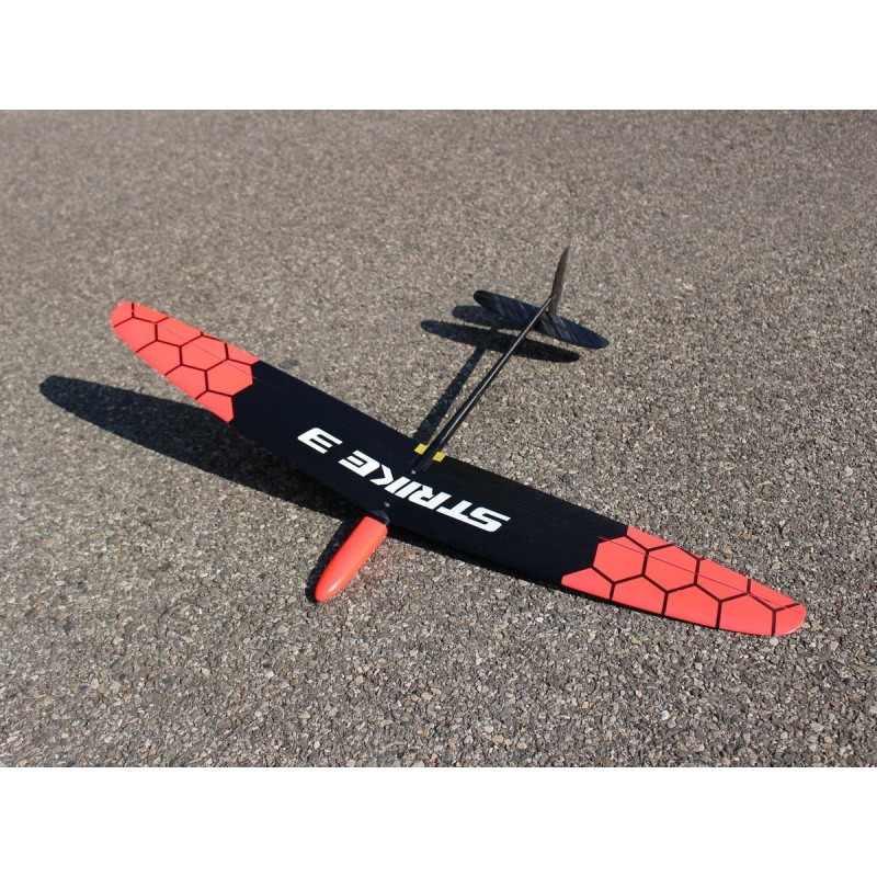 F3K Strike 3 rouge neon honeycomb - 1m