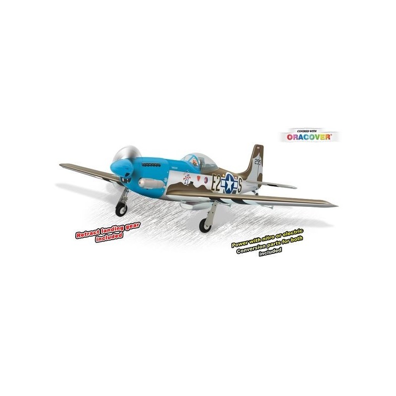 Avion Phoenix Model P-51 Mustang .91 GP/EP ARF 1.57m