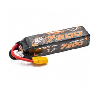 Batterie LiPo 3S 11.1V 7200mah 60C Konect Bash XT60