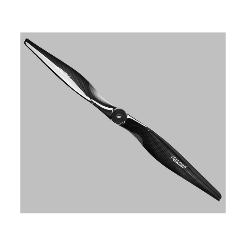 Hélice Falcon électrique bipale Carbone 20x13'