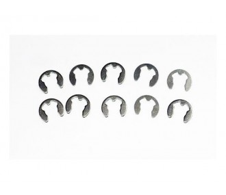 Circlips Inox 7mm (10 pièces) A2PRO