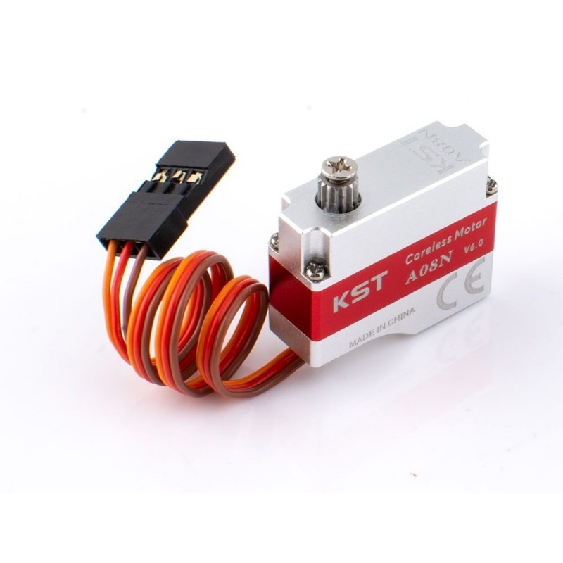 Servo micro KST A08N V6.0 HV (7g, 3,2kg.cm, 0,09s/60°)