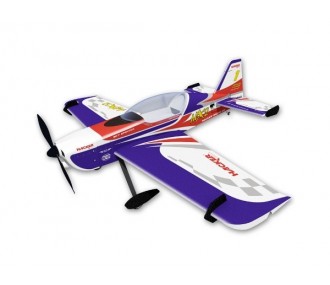 Flugzeug Hacker model MX 2 blau ARF ca.1.20m