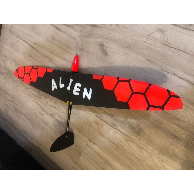 Alien Red Honeycomb - 1,2 m