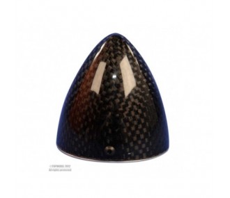 CONO DE CARBONO Ø60mm CON BRIDA DE ALEACIÓN
