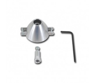 CONE ALU TURBO Ø34/Ø3,17mm (6mm)