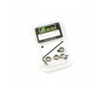 Stop ring 5mm + key (4 pcs)