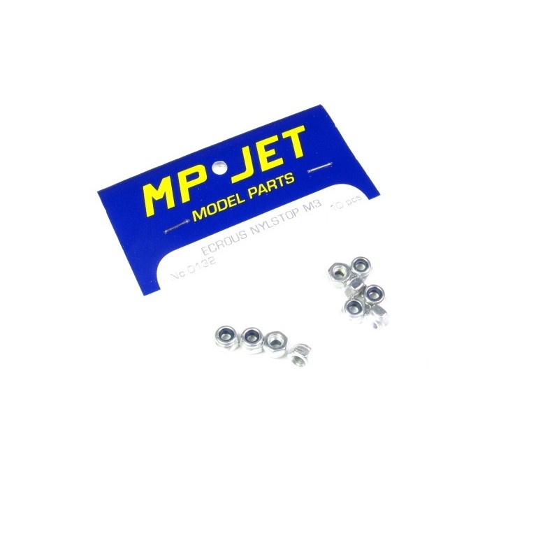 Metal nut NYLSTOP M3 10pcs