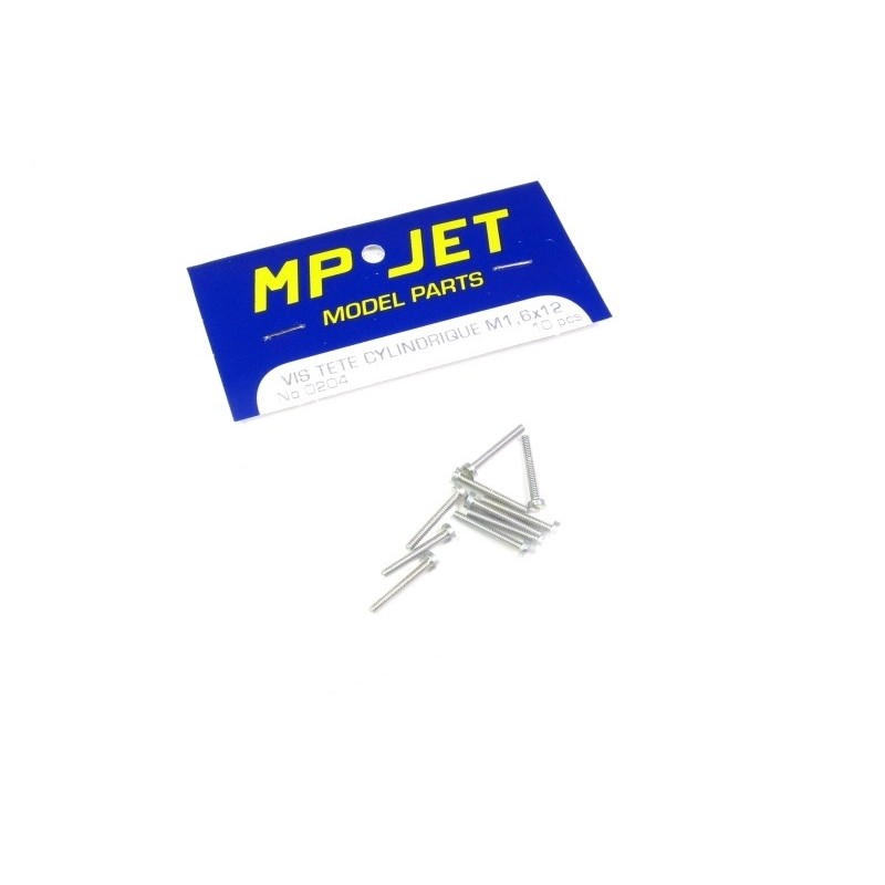 TESTA DI VITE M2x12 mm 10pz