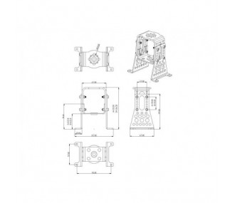 Metallgehäuse für Hacker-Motor A40/A50