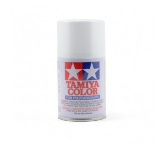 Aerosol paint 100ml for LEXAN Tamiya PS1 white