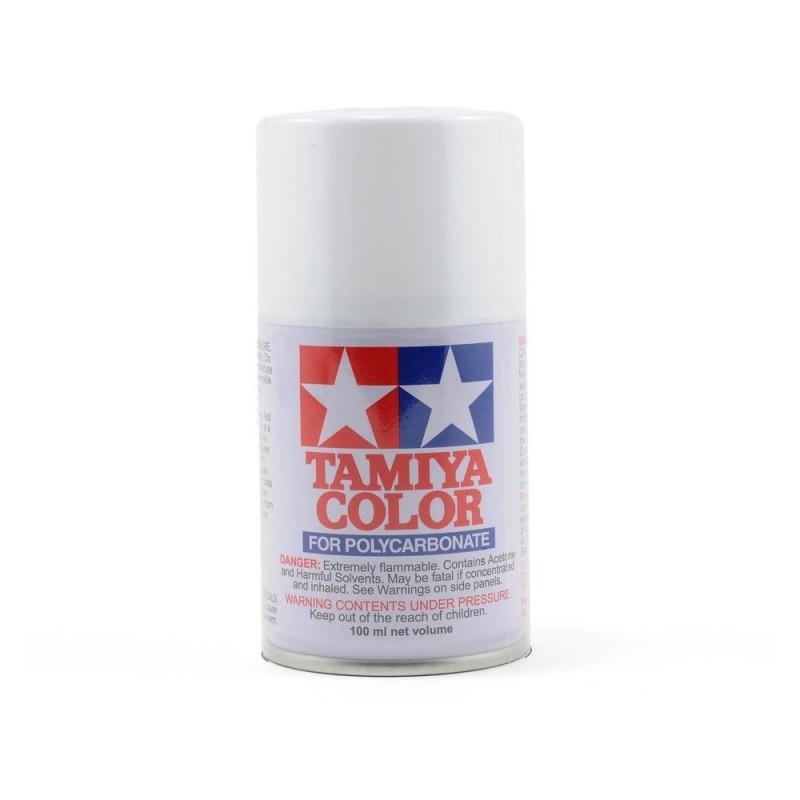 Vernice spray 100ml per LEXAN Tamiya PS1 bianco