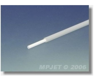 Achteckiger flexibler Schlauch Ø4/3, Länge 1,5 m