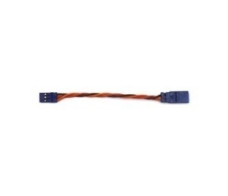 Alargador Servo 100cm JR 0,35mm² trenzado Silicona Muldental