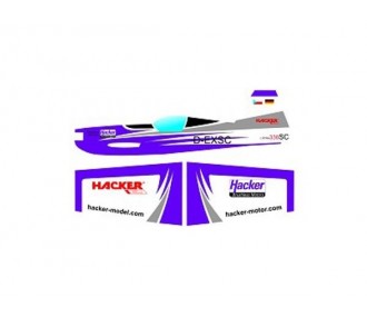 Avion Hacker model Extra 330 SC Violet ARF env.1.00m