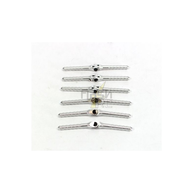 Charnières bâton Alu 4.5x70mm 6pcs MPJET