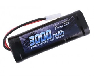Batterie Gens Ace NiMh 7.2V 3000mAh Prise Tamiya
