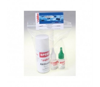 Acelerador + 2x Cyano Speed Glue Typ1 &2 20g ROBBE