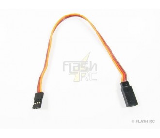 Rallonge Servo 90cm JR 0,33mm²  fil plat