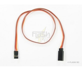 Cable alargador servo 60cm JR 0,33mm² cable plano