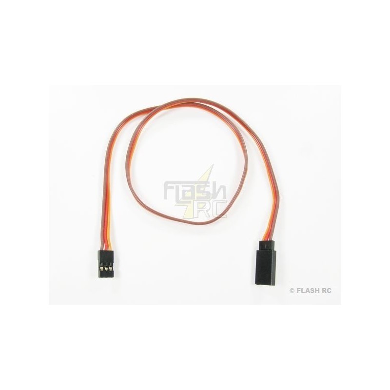 Rallonge Servo 60cm JR 0,33mm² fil plat