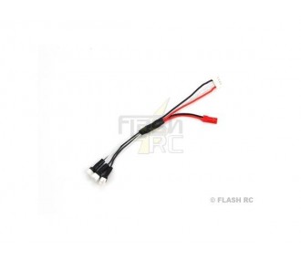 Cavo di ricarica per 3 batterie Lipo 1S tipo MCPX Blade