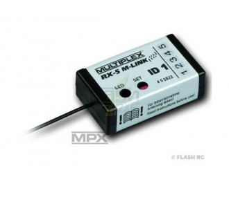 RX-5 M-LINK ID 1 libre, receptor Multiplex de 2,4 GHz