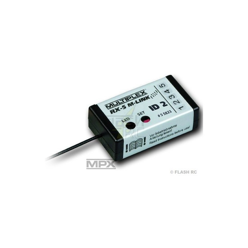 Receptor RX-5 M-LINK ID 2 Easy Star II, Multiplex de 2,4 GHz