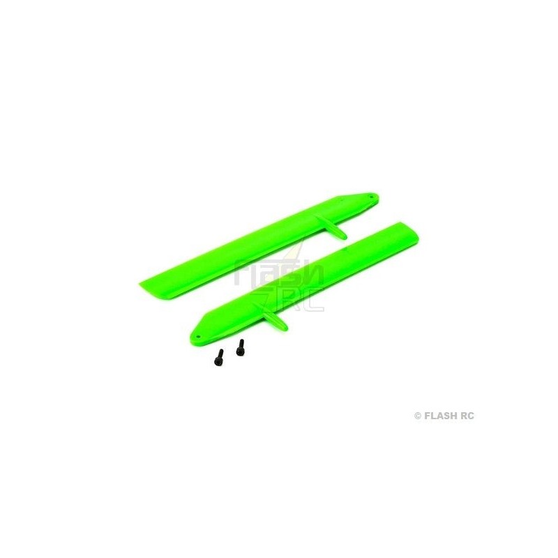BLH3715GR - Paar Hauptrotorblätter Schnellflug grün - Blade 130X E-Flite