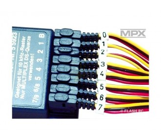Numbered rings for cables (2 sets of 10pcs)