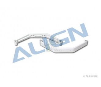 H70060 - White landing gear roll bar - TREX 550E Align