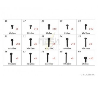 H70109 - Visserie - pour TREX 550E au TREX 700 Align