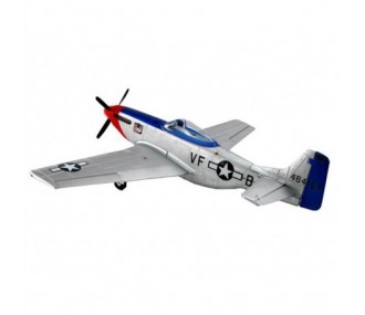 Flugzeug Dynam P51D Mustang Fred Glover V2 PNP 1.2m