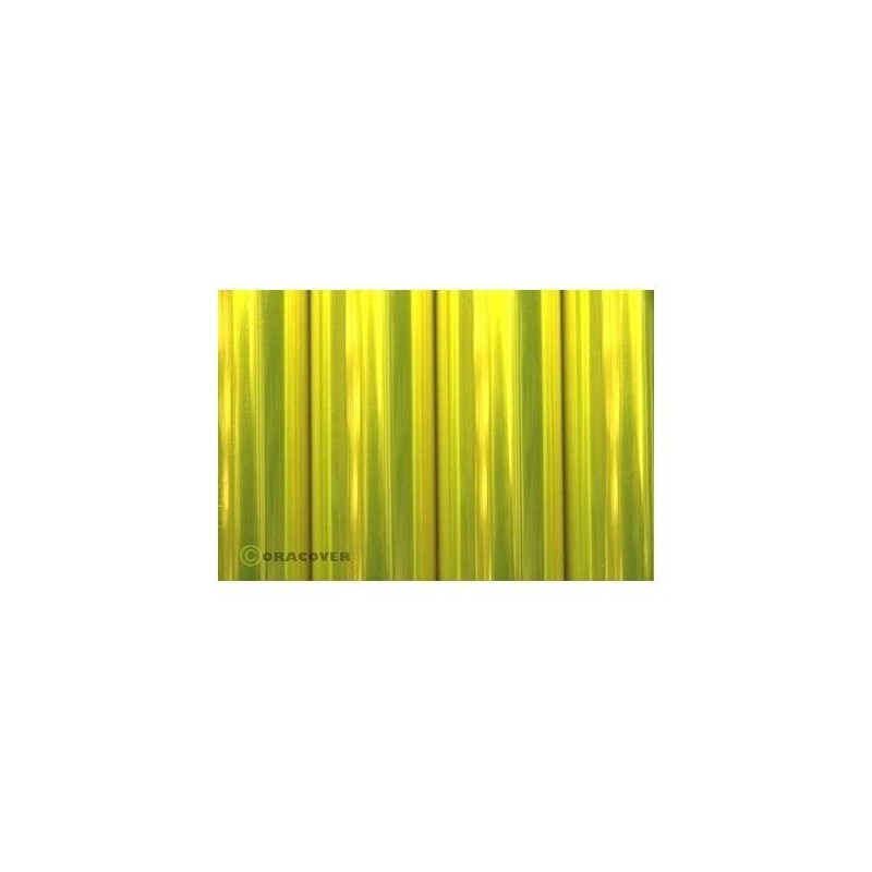 ORACOVER amarillo neón transparente 2m