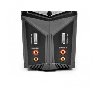 T2M Wizard 2X Caricabatterie 2x80W 12V/220V