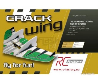 Crack WING FUN serie blu Rc Factory