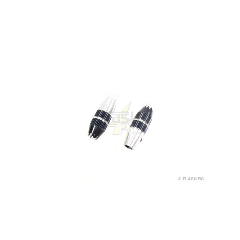 Handles (2 pcs) Alu black for Smart SX Multiplex