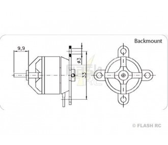 Motor sin escobillas Hacker A20-26M EVO