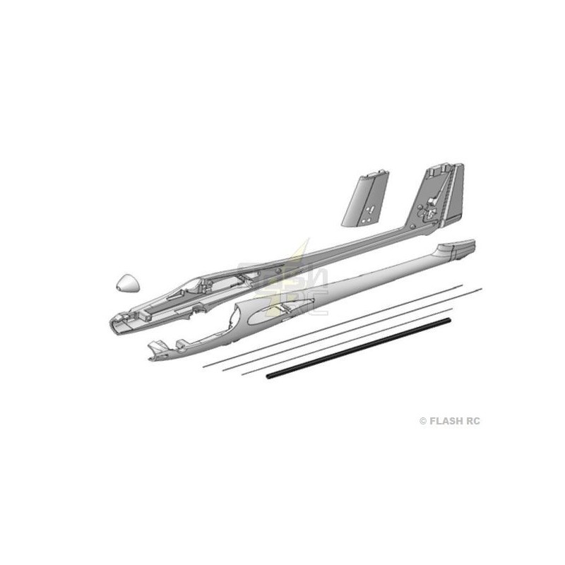 SOLIUS : Fuselaje + varillajes