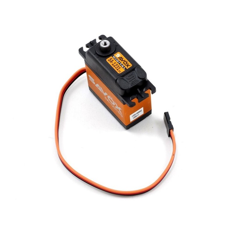 Servo numérique standard Savox SA-1231SG (79g, 32kg.cm, 0.14s/60°)