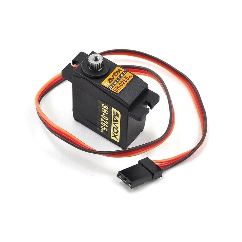 Digitales Mikro-Servo Savox SH-0265MG (15g, 2.4kg.cm, 0.075s/60°)