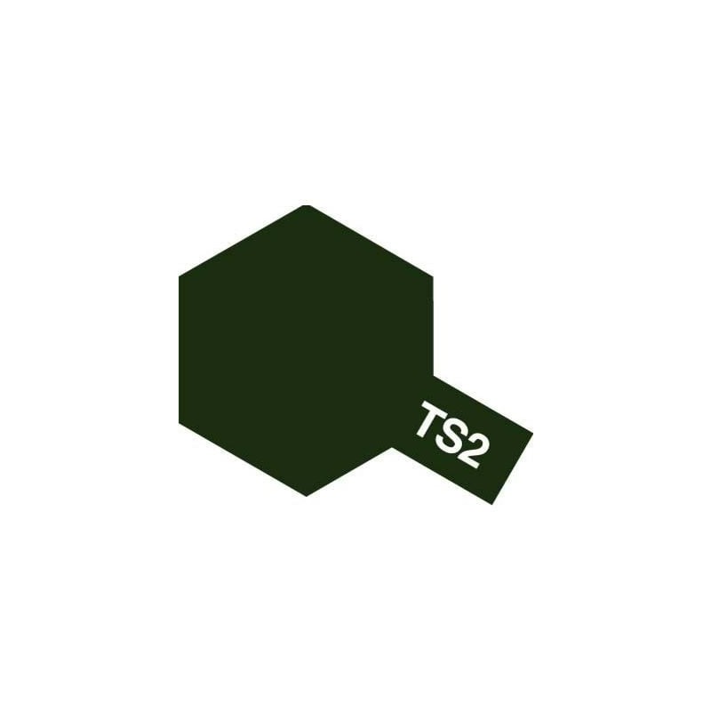 PEINTURE TAMIYA TS02 VERT FONCE MAT