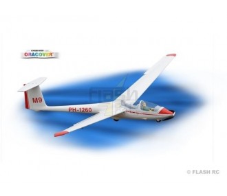 Motoaliante ASK-21 circa 3,20m ARF 1/5e Modello Phoenix