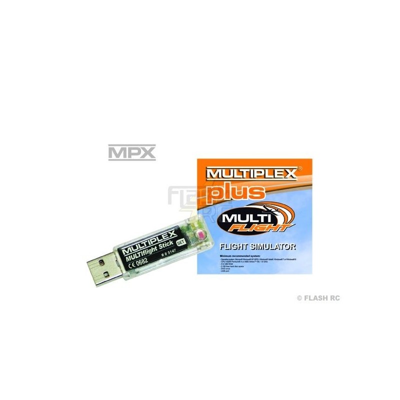 Simulador Multiflight PLUS + Stick M-Link MULTPLEX