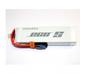 Akku Dualsky ECO S, lipo 4S 14.8V 5200mAh 25C Stecker XT60