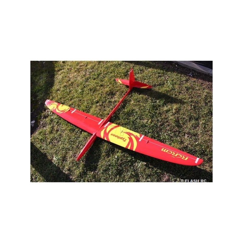 E-Typhoon Full Carbon 2,00m rojo y amarillo RCRCM