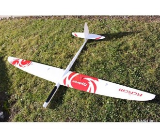 E-Typhoon Full Carbon 2.00m weiß & rot RCRCM